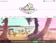 Tablet Screenshot of mandami.com